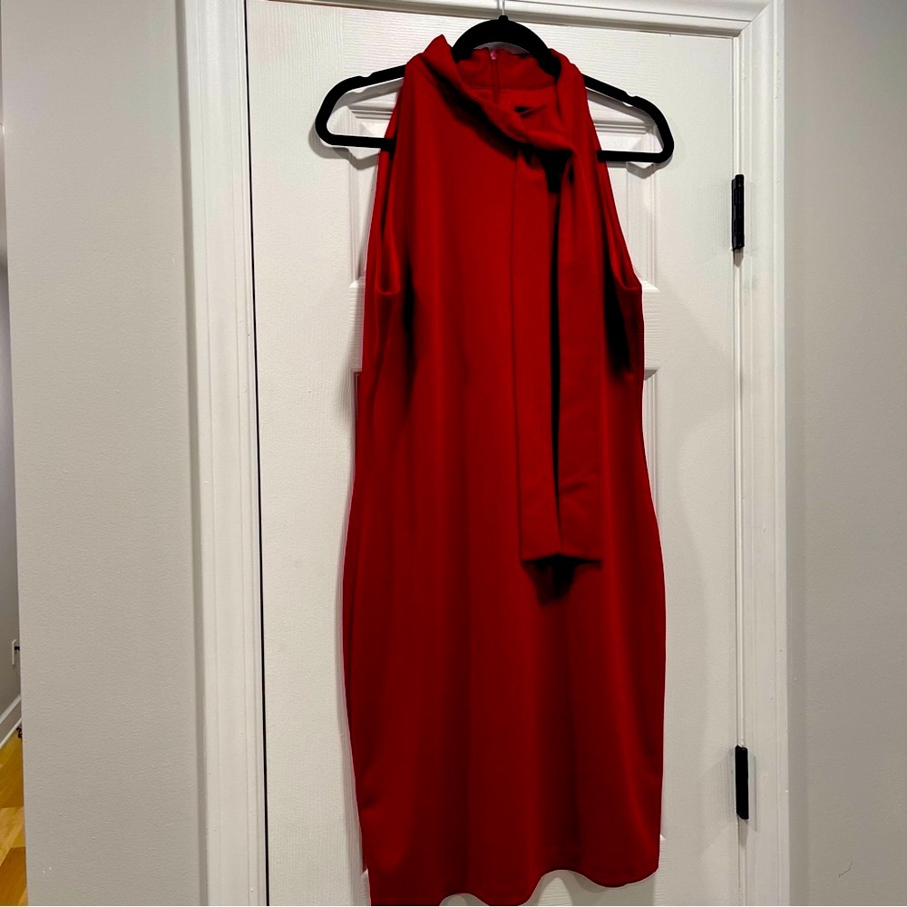 Alexia Admor Red Midi Dress